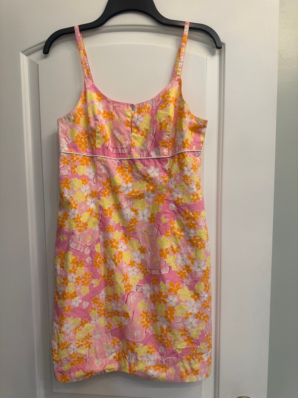 Lily Pulitzer Pink, Yellow and Orange Dress
